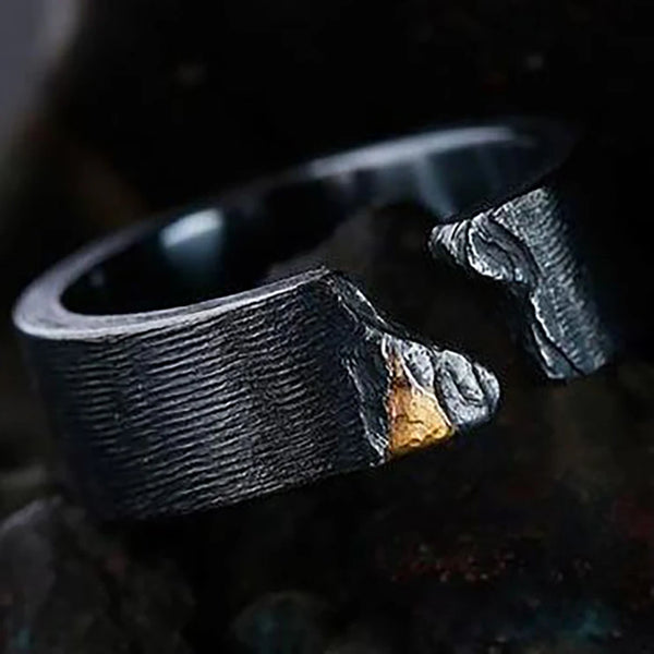 Men's high-end atmospheric ring original men's and women's national style personality new trend Chinese ring